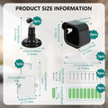 Outdoor Camera Wall Mount Bracket For Blink Outdoor 4 3 Gen Tool Free Case Cover Weatherproof Surveillance Shield Sync Module Zpaxo 3pcs set