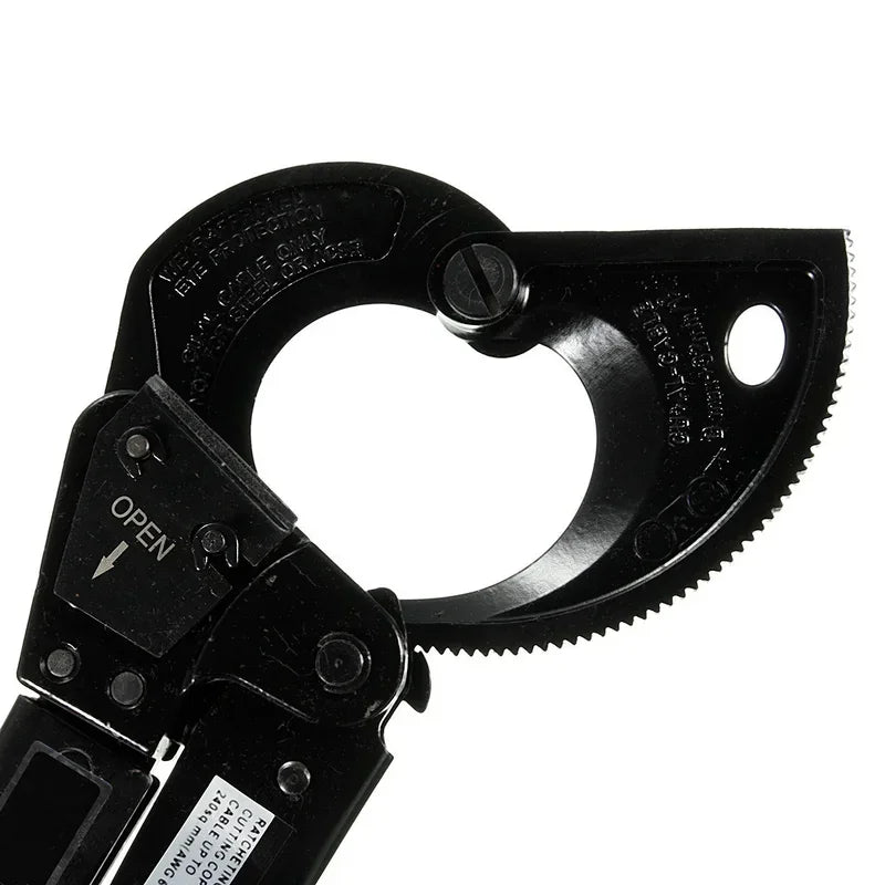 Cutting Pliers Ratchet Cable Cutter Ratcheting Metal Wire Cut Up
