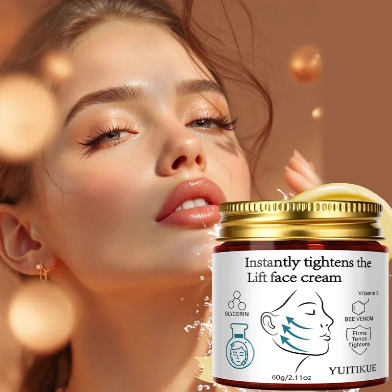 YUITIKUE Bee Venom Lift Face Cream – Firm & Tighten Skin Face Lifting Cream Zpaxo