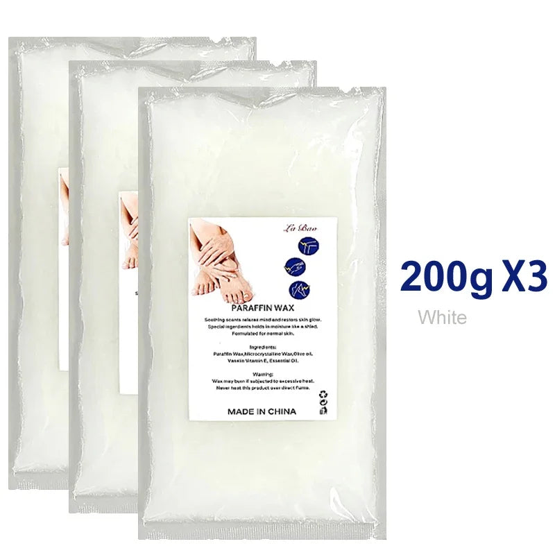 Peel-Off Hand & Foot Wax Mask – SPA Nourishing Gloss 200g/450g Hand & Foot Wax Mask Zpaxo 200gHW-WhiteX3