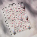 ▶1Sheet 5D Soft Relief Sakura Nail Stickers Nail Art Decoration Nail Decals Self-adhesive Flowers Sticker Press On Nails Sticker Zpaxo 1Sheet