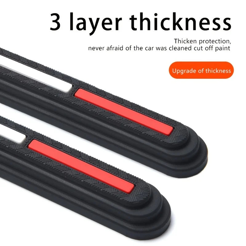 4-Pack Car Door & Mirror Edge Protector Guard Trim Strips Car Door Protector Zpaxo