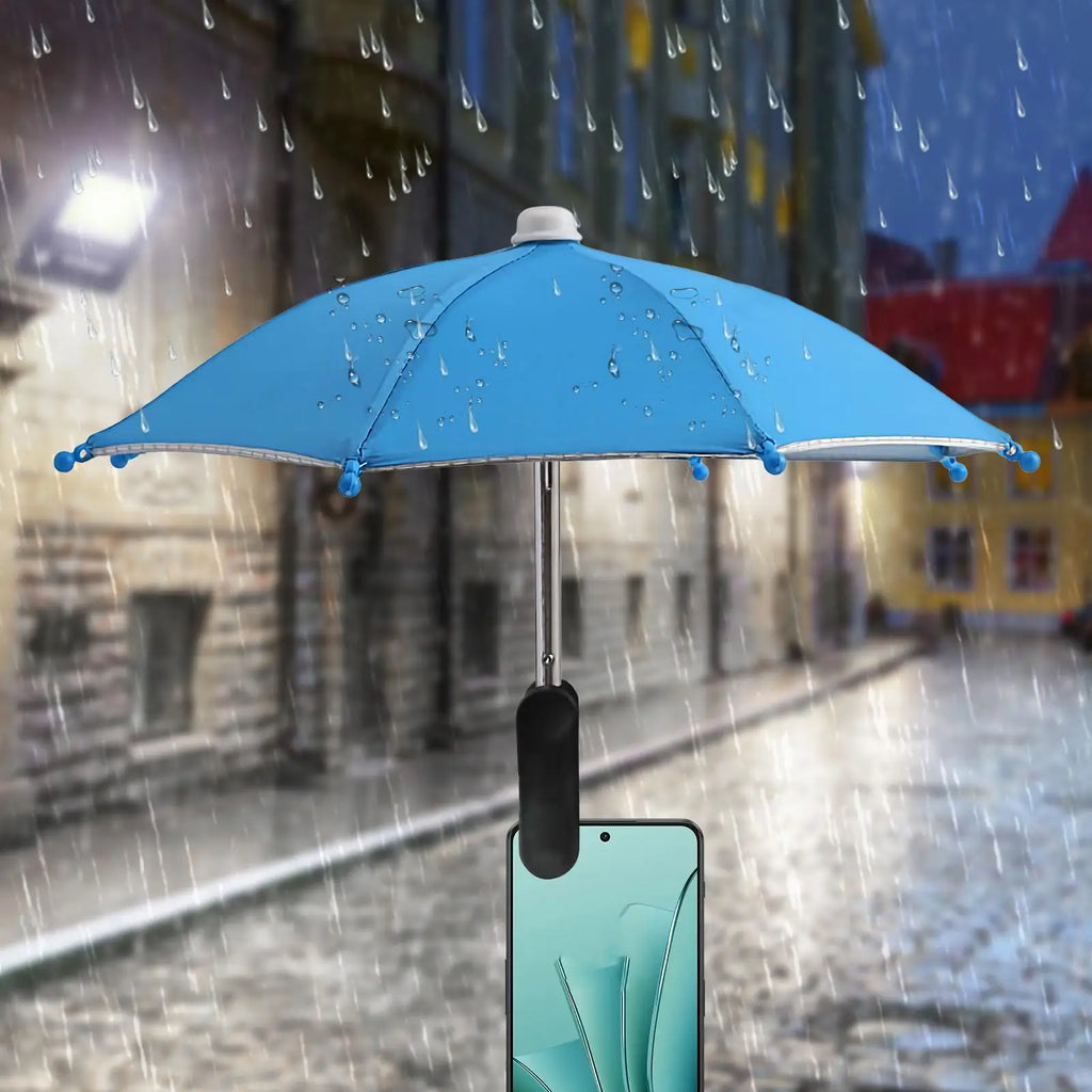 Mini Phone Umbrella Clip – Sun Shade & Anti-Glare Screen Guard Phone Shade Accessory Zpaxo