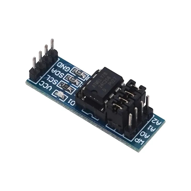 1PC AT24C256 EEPROM Non-Volatile Board IIC Two-Wire Bus Fit AT24C01 To AT24C256 Chips Zpaxo