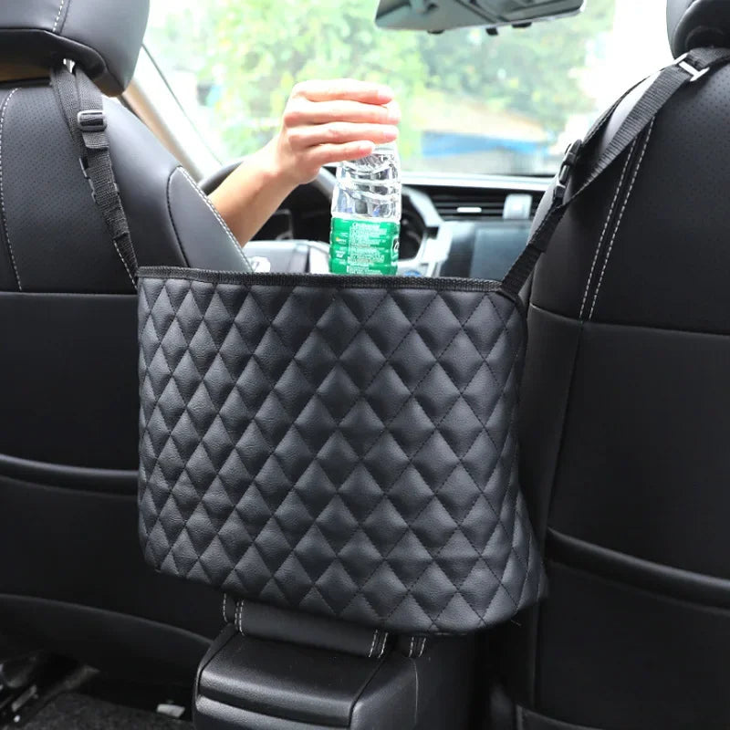 Car Seat Storage Bag Handbag Holder Box Middle Organnizatio