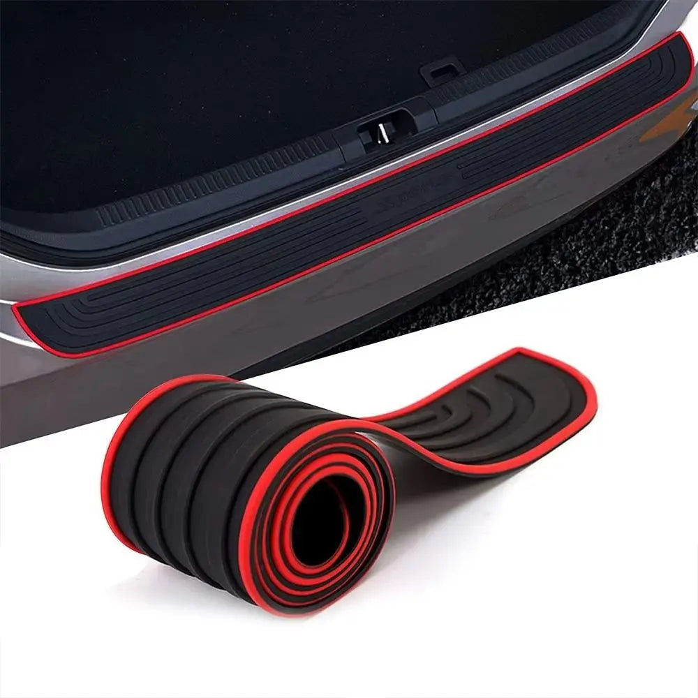 Anti-Scratch Door Edge Guard Car Rear Bumper Protector Guard Rubber Mouldings Pad 104cm with Strong Adhesive Rear Bumper Guard Zpaxo