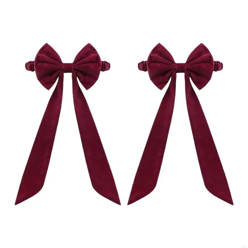 1 Packchristmas Chair Bands Festive Sashes Dining Chairs Holiday