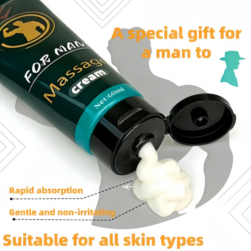 60ml KRIST Herbal Massage Balm For Men Private & Body Universal Zpaxo