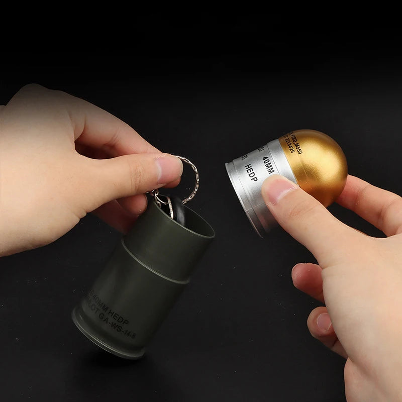 M433 HEDP Cartridge Dummy Grenade Model Military Fan Collection Toy Zpaxo