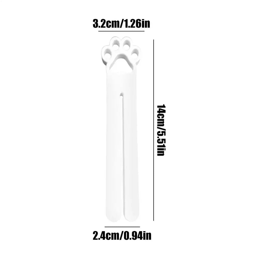 Cat Snack Extruder Cute Cat Head Wet snacks Squeezer Treat Dispenser For Pet Food Meat Sauce Bag Extruder Squeezing Tools Zpaxo White