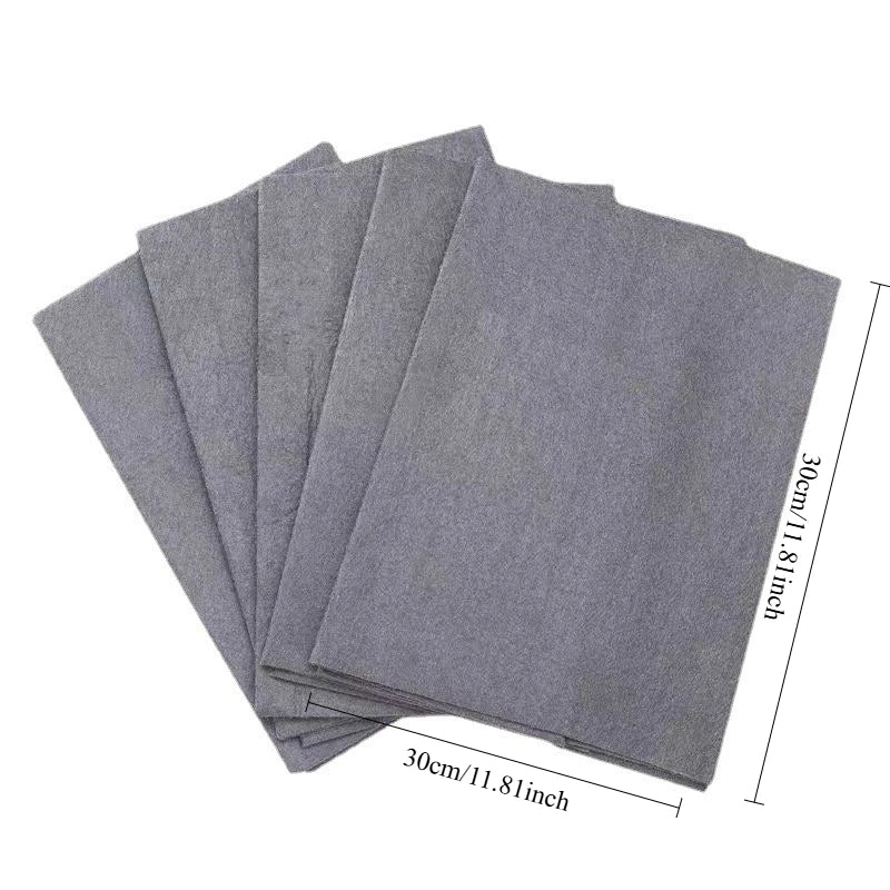 10PCS Magic Glass Cleaning Cloth-Thickened Streak-Free Towel, Reusable Dual-Sided Eraser for Windows, No Watermark Home Tool Zpaxo