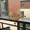 Vogelbad Feeder Spa BirdFeeder Rasenhof handicrafts for outdoor balcony rail Zpaxo Style B