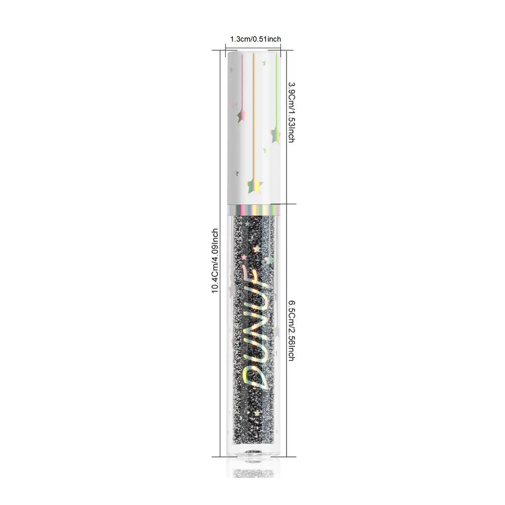 1PC Shiny, Colorful, Quick-drying, Blasting, Waterproof, Vibrant Liquid Eyeliner and Eyeshadow, Ideal Holiday Gift Collection Zpaxo