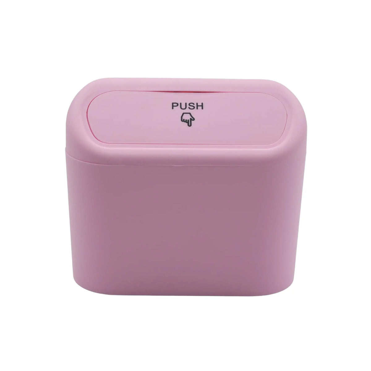 Car Trash Bin Mini Multifunctional Garbage Container That Hangs Back Zpaxo Pink