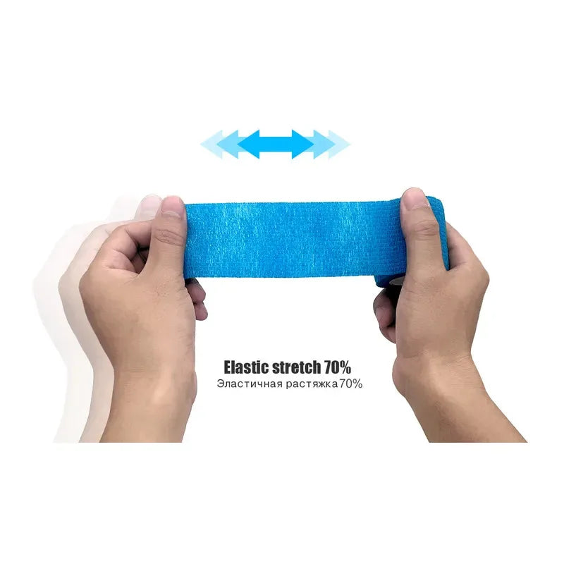 Self-Adhesive Cohesive Bandage Wrap – Sports & Vet Use
