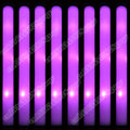 Pink LED Foam Stick Sponge Light Up Baton Wands Cheer Tube Glow Dark