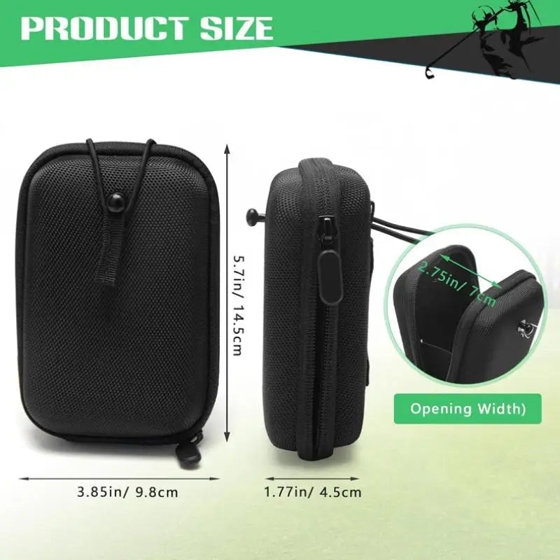 Golf Rangefinder Case EVA Hard Cover Range Finder Bag Outdoor Zpaxo onesize