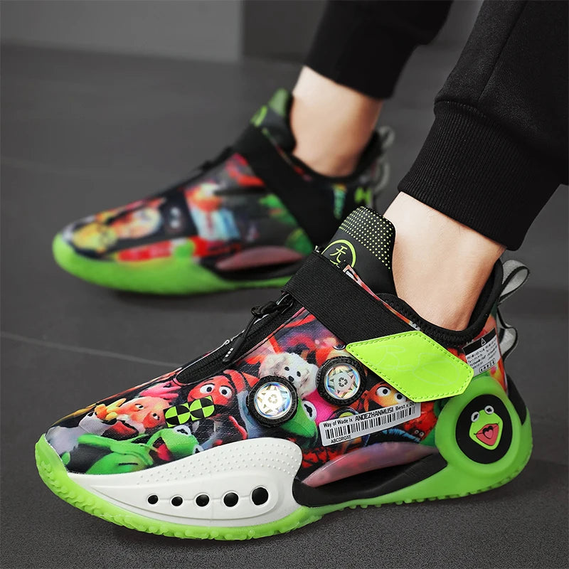 Men's Basketball Shoes Breathable Cushioning Non-slip Wearable Runing