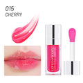 Crystal Jelly Moisturizing Lip Oil Plumping Lip Gloss Makeup Sexy Plump Lip Glow Oil Tinted Lip Plumper 6ml 1 Piece Zpaxo 015 cherry
