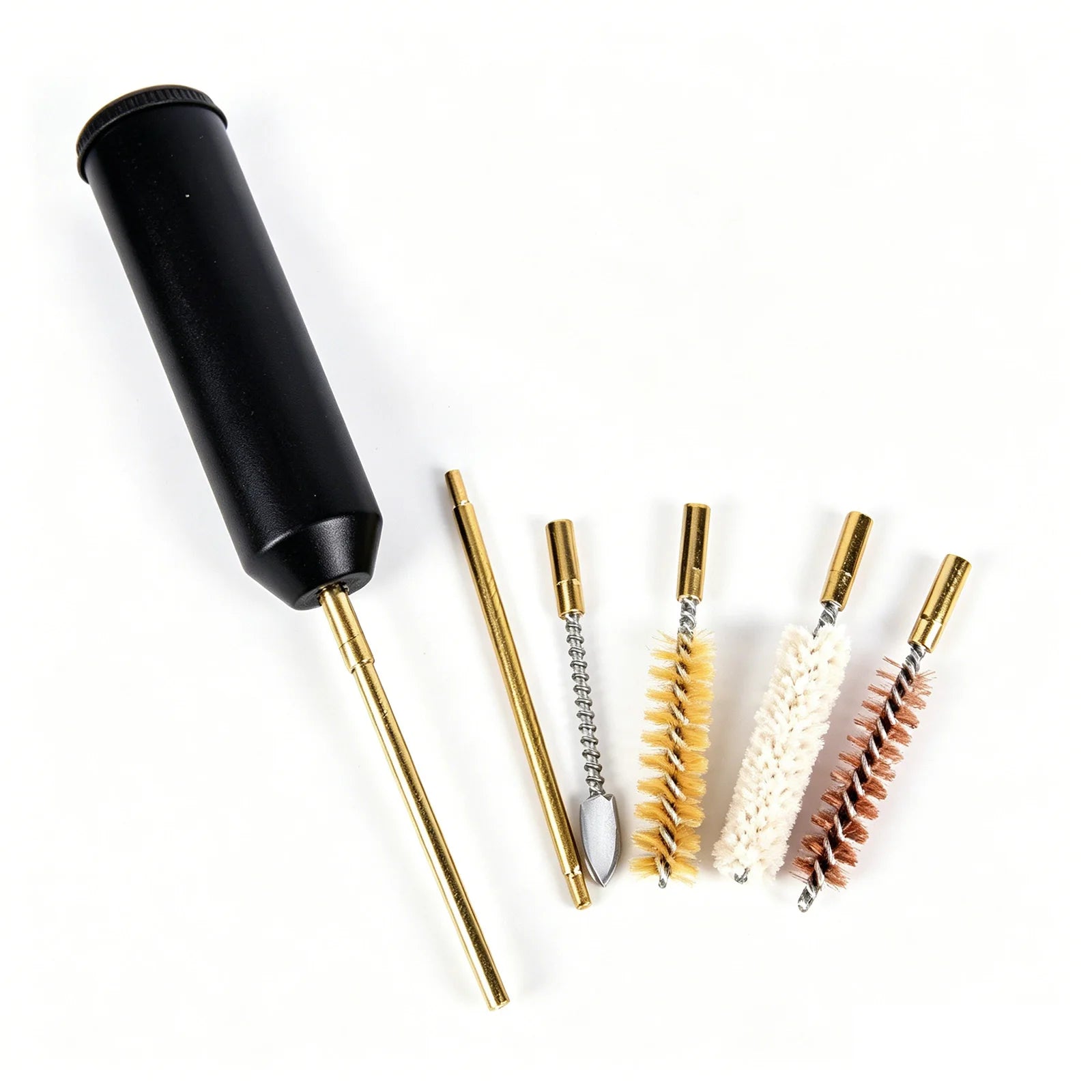 Pocket Cleaning Detachable Brass Rod Hand Gun Brush Lightweight
