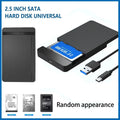 USB-C 2.5'' HDD/SSD Enclosure SATA to USB 3.1/3.0 Adapter 6Gbps External Hard Drive Case for Disk Type USB-C External Hard Drive Zpaxo External case USB3.1