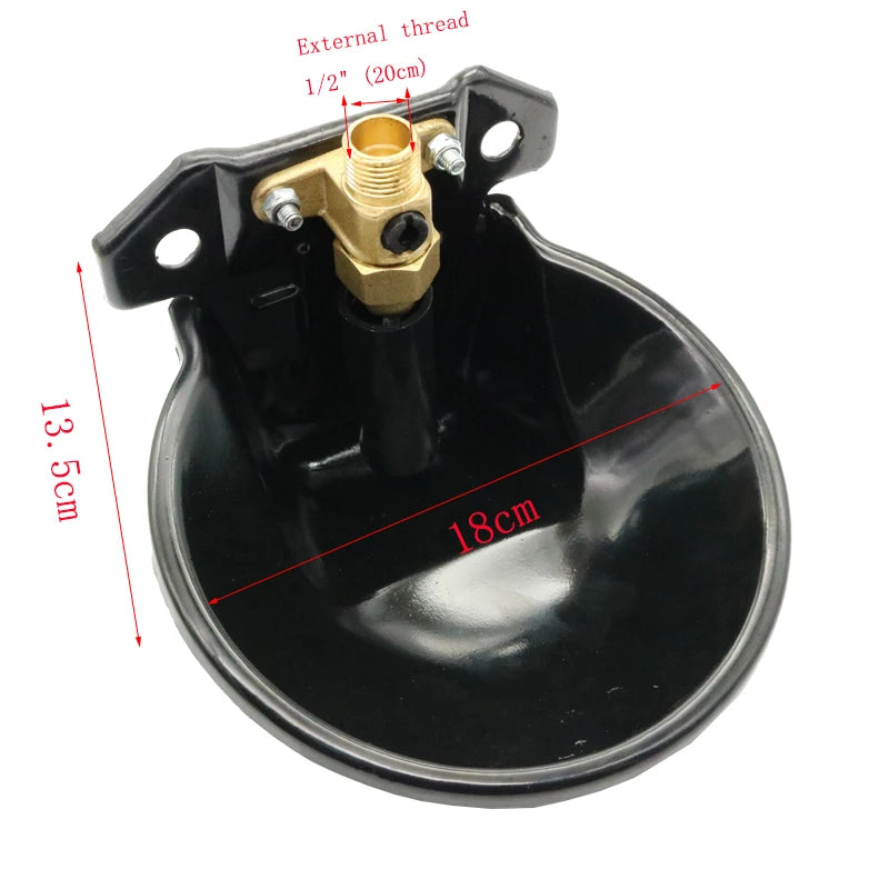 Automatic Sheep Water Bowl Cast Iron Drinking Goat Lamb Drinker