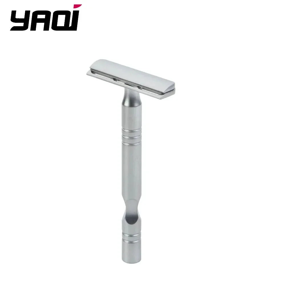 Yaqi Matte Chrome Single-Edge AC Safety Razor for Men Safety Razor Zpaxo RAMC2103