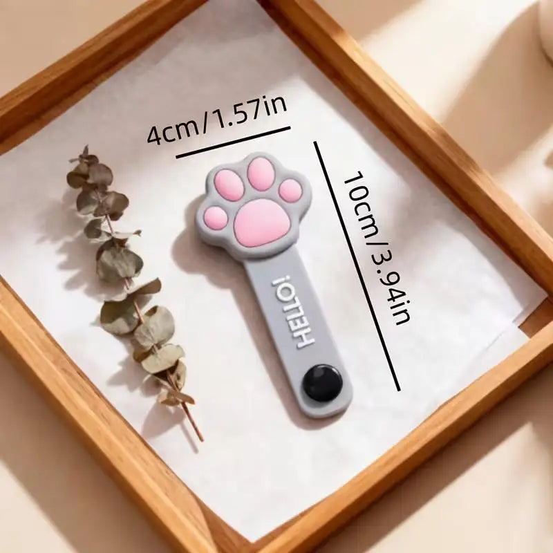 1pcs Cat Paw Cable Winders – Spiral Organizer for Earphone, Charging Cables, Portable & Practical Zpaxo
