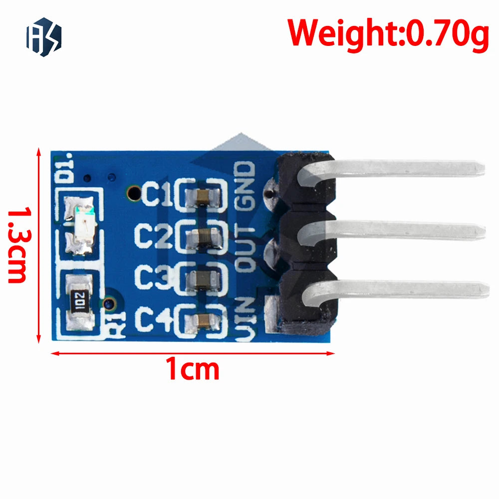 1PCS /5PCS High Quality 5V to 3.3V For DC-DC Step-Down Power Supply Buck Module AMS1117 AMS1117-3.3 LDO 800MA Zpaxo