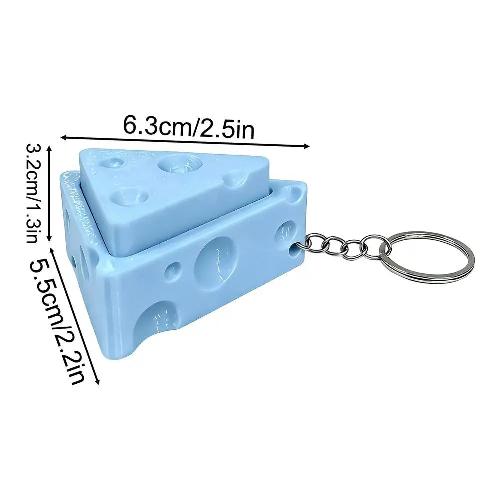 Keyboard Clicker Fidget Portable 3D Printed Cute Clicker Keyboard Fidget Charm For Kids Adults Teens Office School Travel Zpaxo WHITE China Mainland