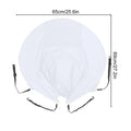 Baby Stroller Sun Cover Pushchair Anti-UV Canopy Easy Installation UV Block Stroller Awning Canopy For Walking Camping Picnic Zpaxo WHITE United States