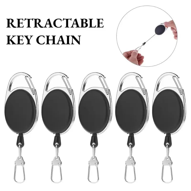Retractable Badge Holder & Fishing Zinger – 3–24 Pack Retractable Badge Holder Zpaxo