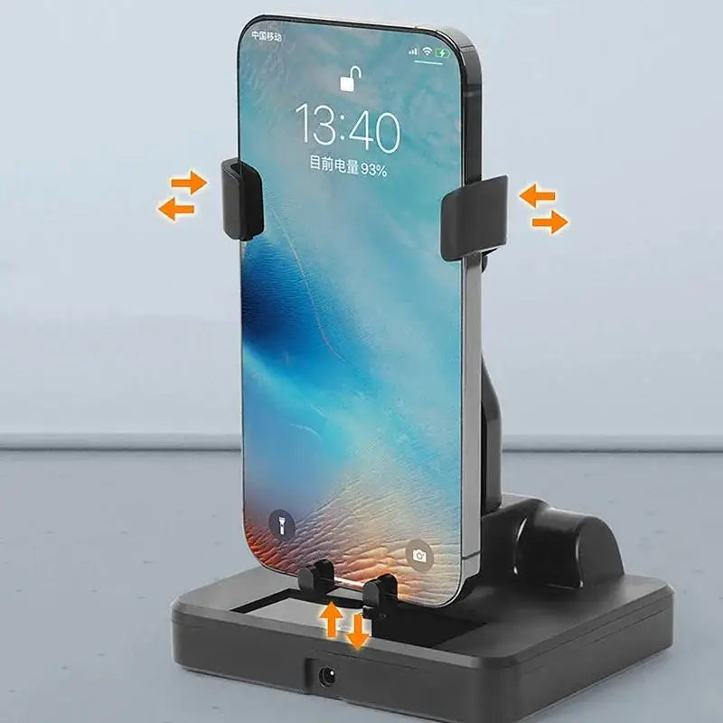Pedometer Desk Wiggler Mobile Phone Stand Automatic Swing Shake