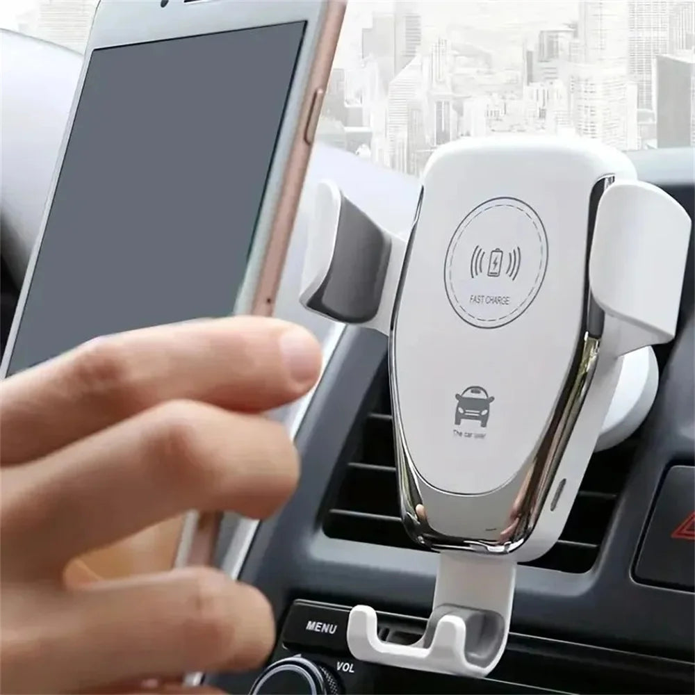 30W Fast Wireless Car Charger Mobile Phone Holder Gravity Induction Car Air Vent Phone Holder Stand For iPhone Samsung Xiaomi Zpaxo