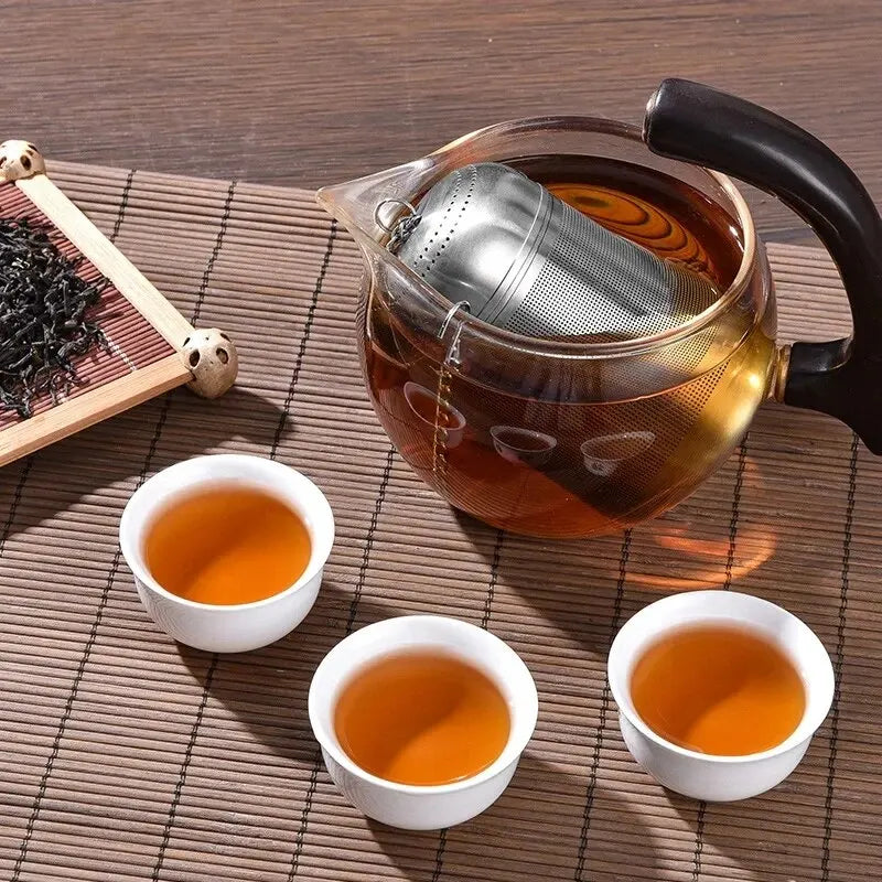 Tea Strainer Stainless Steel Infuser Leaves Spice Seasoning Ball