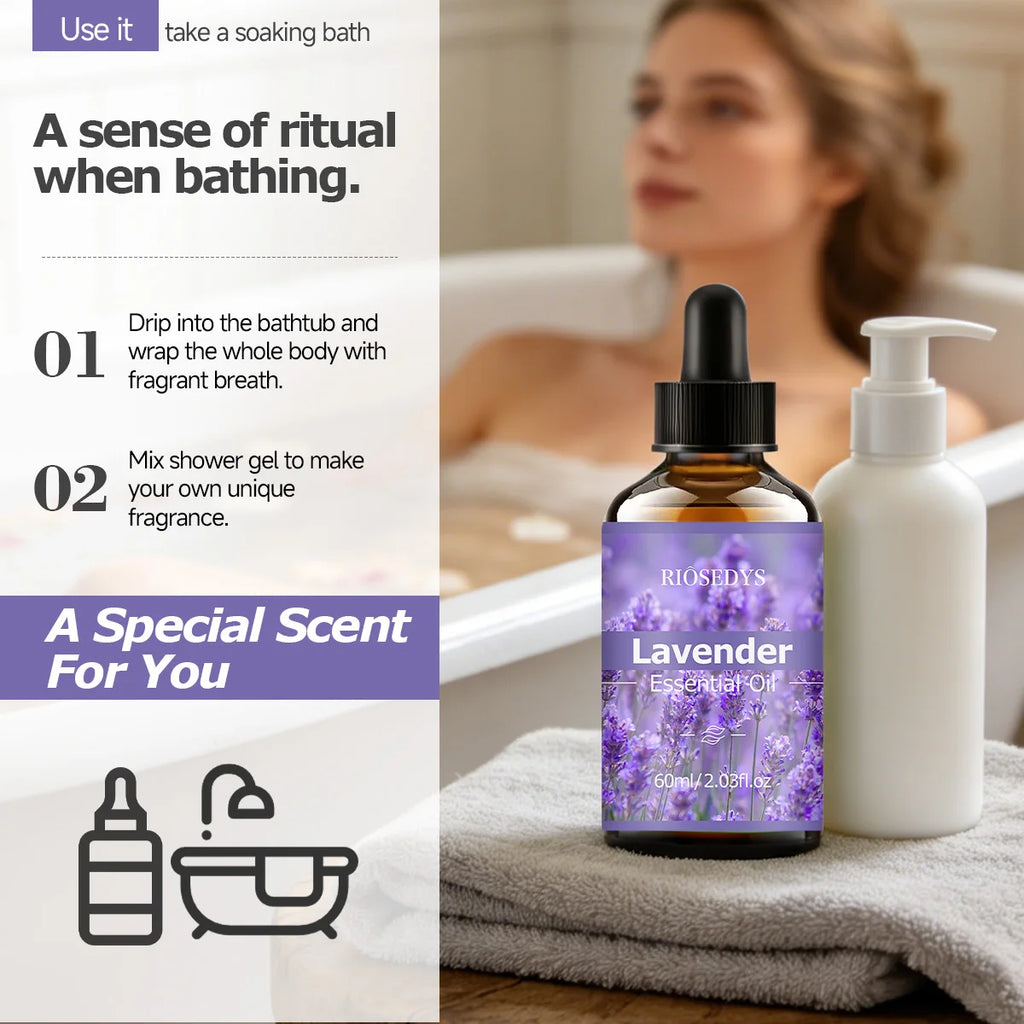 LAVENDER ESSENTIAL OIL Has Deep Nourishing Moisturizing Effects Zpaxo