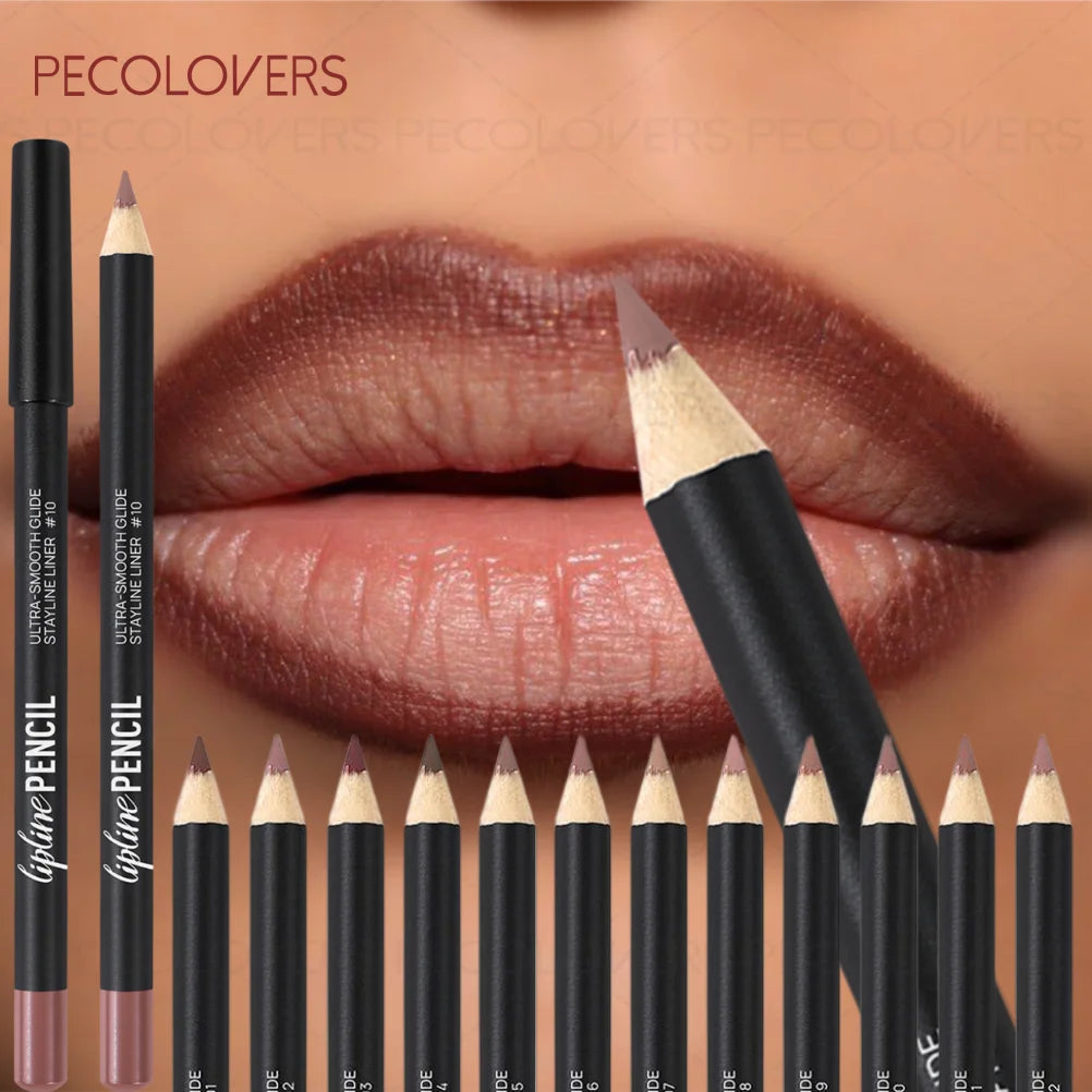 1PC Matte Lip Pencil, Long-Lasting & Waterproof, Various Colors to Choose, High Quality Lip Makeup, Daily Use Zpaxo