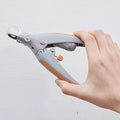 Professional Pet Nail Clippers Led Light Claw Grooming Scissors Dogs Zpaxo Non-slip handle