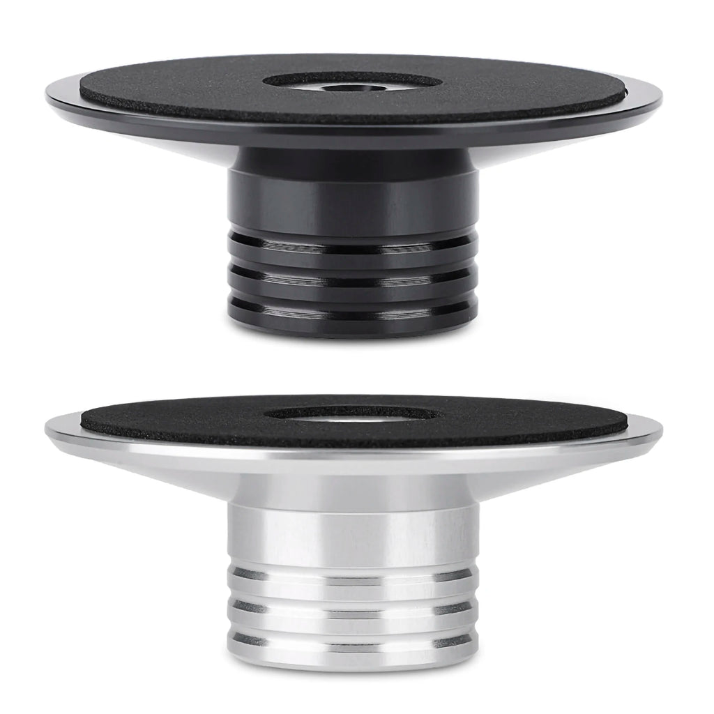 Metal Stabilizer Black Record Weight Clamp LP Vinyl Turntables Disc