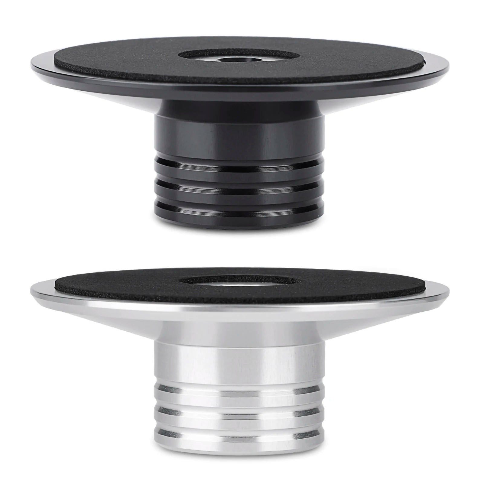 Metal Stabilizer Black Record Weight Clamp LP Vinyl Turntables Disc