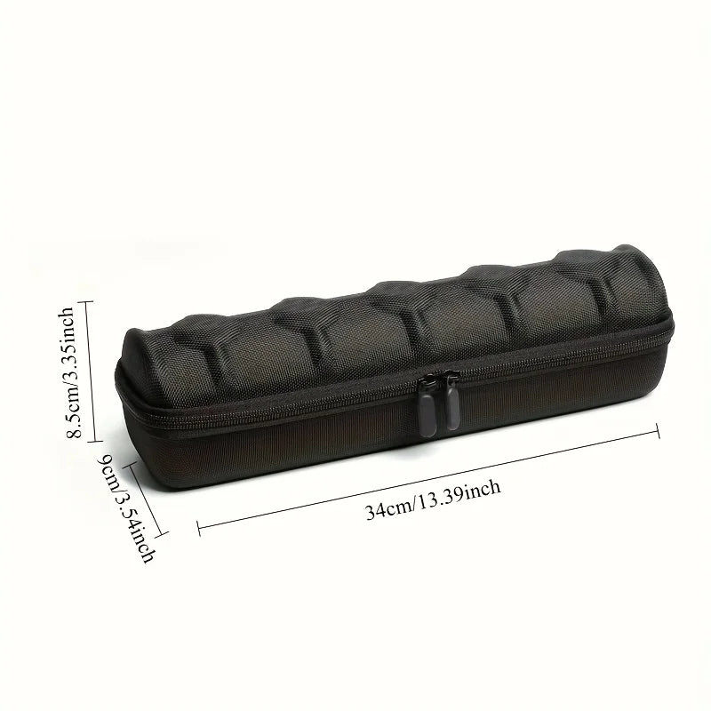 5-Watch Travel Case Luxurious Velvet Lining Foam Insert Safely Stores