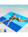 Waterproof Sand-proof Beach Mat Suitable 3 Adults Outdoor Picnic