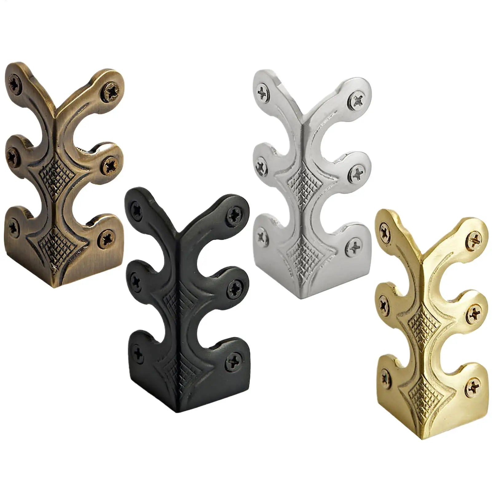 Skiffers Baseboard Corner Protectors Metal Skiffers Antique Baseboard Cover Solid Brass Home Corner Guard Decorative Protector Zpaxo