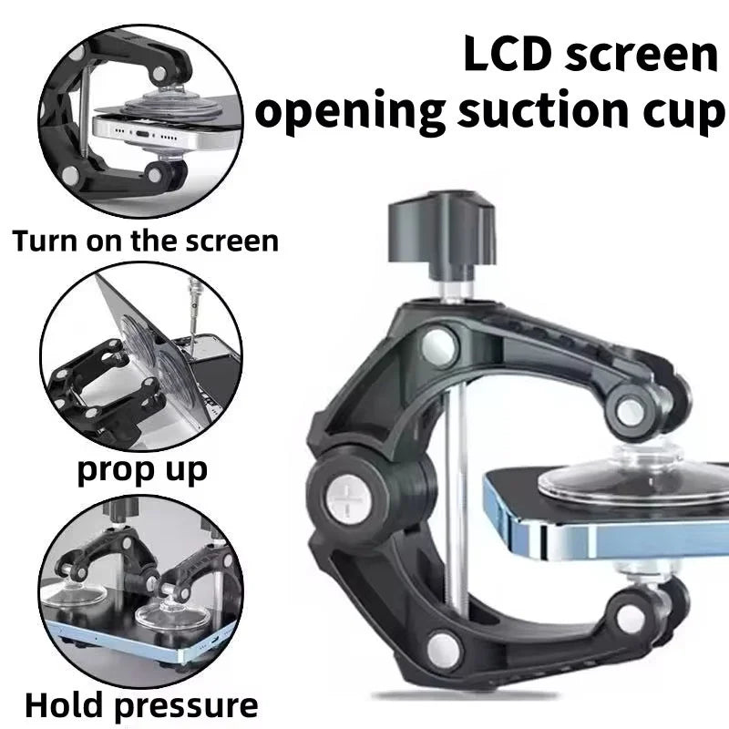 Phone Screen Repair Suction Cup Puller Repair Tools LCD Screen Opener Screen Removal Tool Sets For IPhone Xiaomi Laptops Tablet Zpaxo