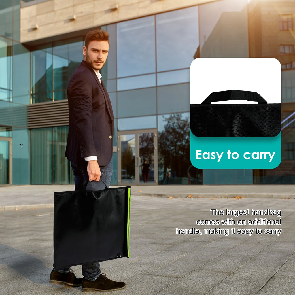 4Pcs Signal Blocker Faraday Bag RFID Faraday Pouch with Reflective Strip Anti-Tracking Signal Blocker Faraday Bag for Keys Phone Zpaxo
