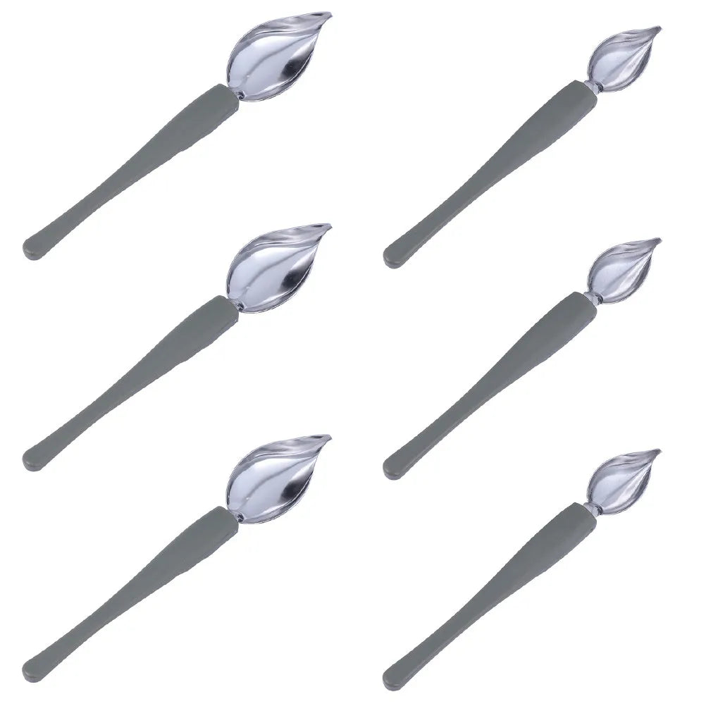 Stainless Steel Silicone Decorating Spoon Cake Cream Sauce Coffee Art