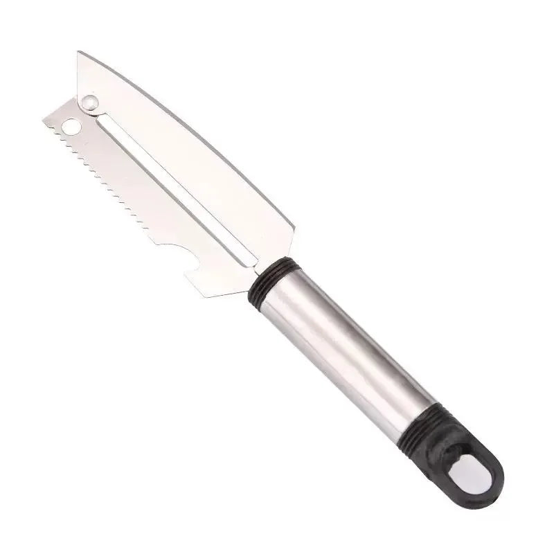 Multifunctional Peeler 2-in-1 Kitchen Tool Peeling Cutting Slicing Zpaxo black-1pc