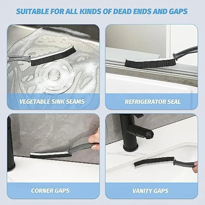 Long Handle Crevice Cleaning Brush Multi-scene Gap Grout Brush For Window Frame Bathroom Kitchen Floor Tile Seam Cleaning Zpaxo