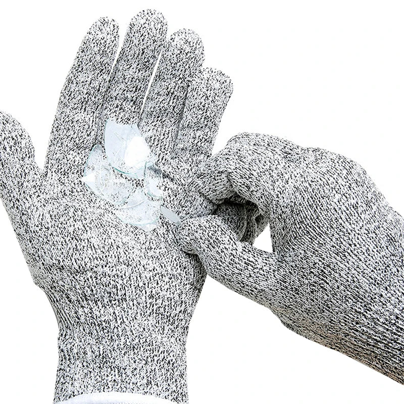 1 Pair Safety Anti Cut Gloves High-strength Industry Kitchen