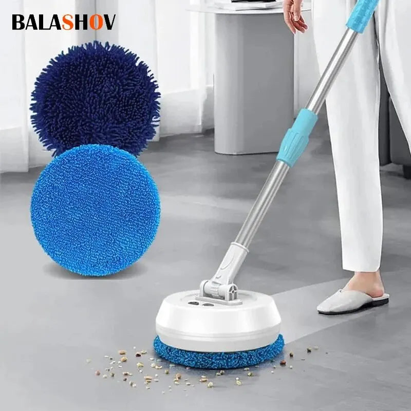 Wireless Electric Spin Mop Cleaning Machine Automatic 2 in 1 Wet & Dry Home Cleaner Car Glass Ceiling Door Windows Floor Cleaner Zpaxo